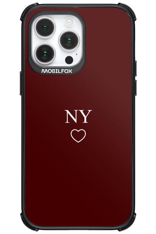 NY Burgundia 2.0 - Apple iPhone 14 Pro Max