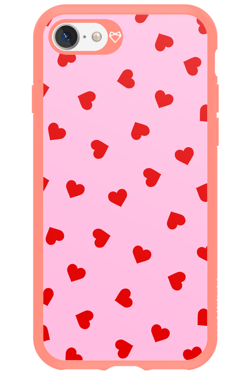 Sprinkle Heart Pink - Apple iPhone 7