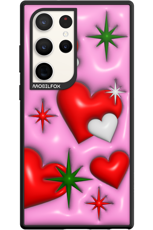 Holiday Hearts - Samsung Galaxy S23 Ultra