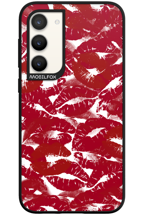 Burgundy and Kiss 2.0 - Samsung Galaxy S23 Plus