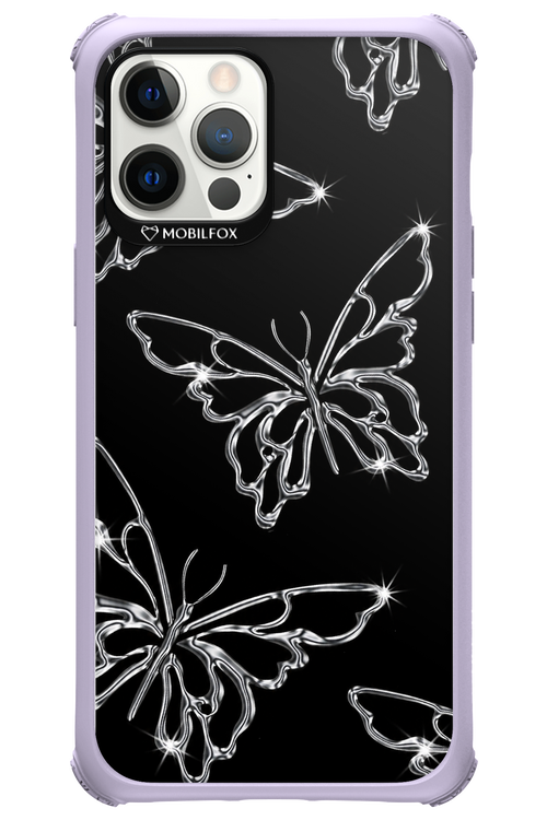 Silver Butterfly 2.0 - Apple iPhone 12 Pro Max