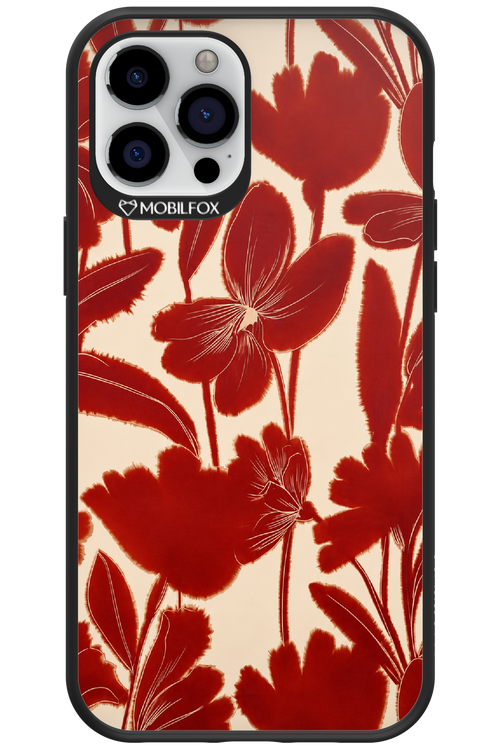 Burgundy Flowers 2.0 - Apple iPhone 12 Pro Max