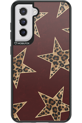 Wild Stars Burgundy - Samsung Galaxy S21 FE