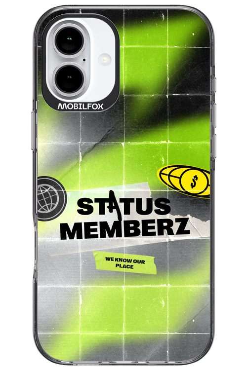 Status Memberz - Apple iPhone 16 Plus
