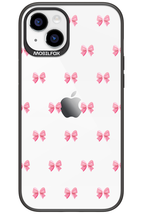 Pinky Bow - Apple iPhone 15 Plus