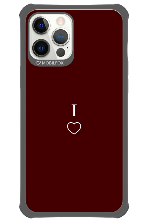 I Burgundia 2.0 - Apple iPhone 12 Pro Max