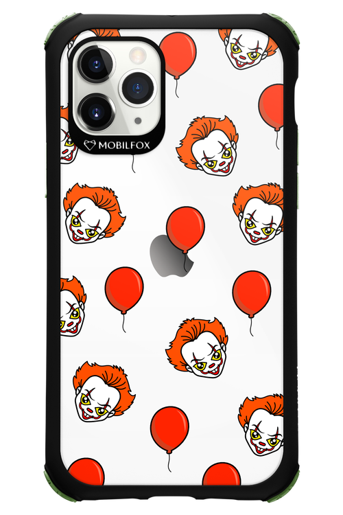 Mystery Clown (Transparent) - Apple iPhone 11 Pro