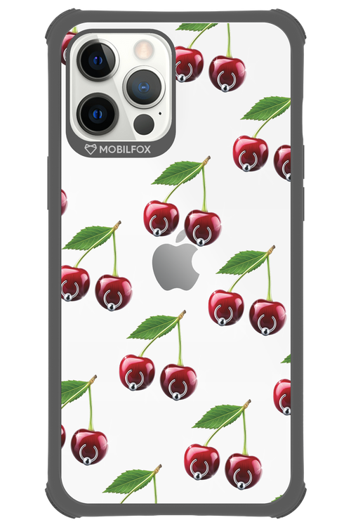 Spicy Cherries Transparent - Apple iPhone 12 Pro Max