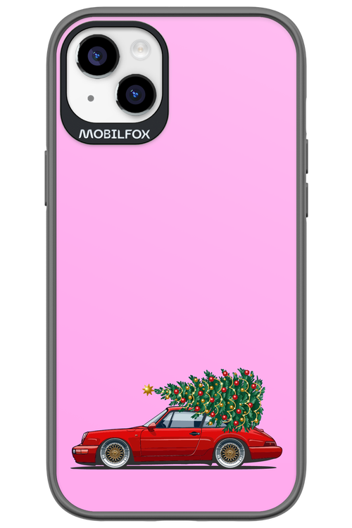 XMAS Car Pink - Apple iPhone 14 Plus