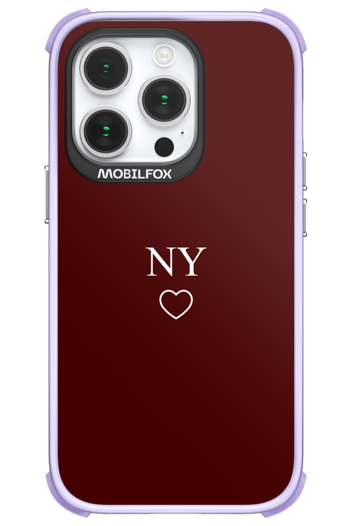 NY Burgundia 2.0 - Apple iPhone 14 Pro