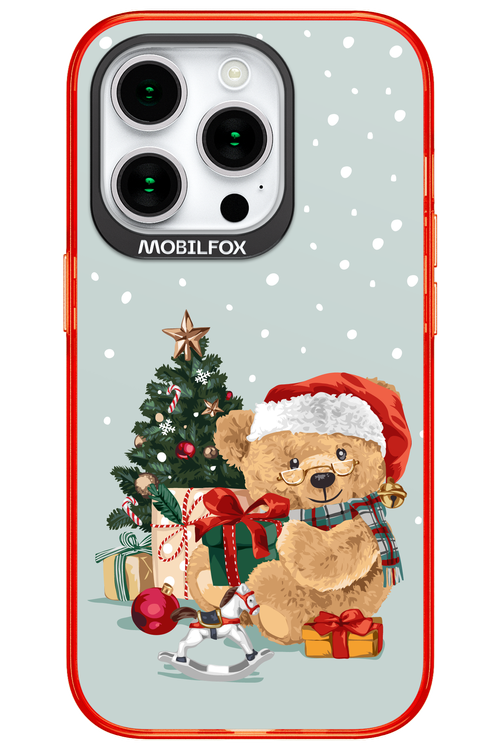 Merry Christmas Bear - Apple iPhone 15 Pro