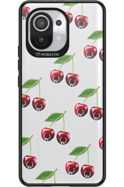 Spicy Cherries Transparent - Xiaomi Mi 11 5G