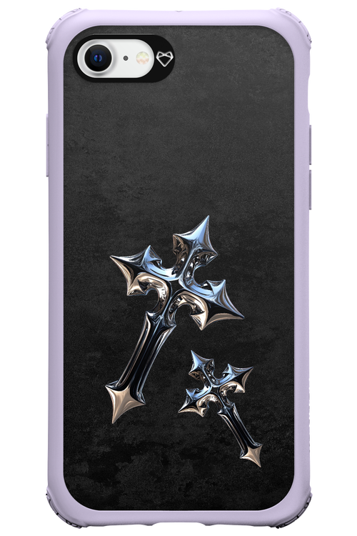 Chrome Crosses 2.0 - Apple iPhone SE 2022