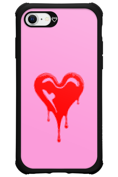 Heart Pink - Apple iPhone 7