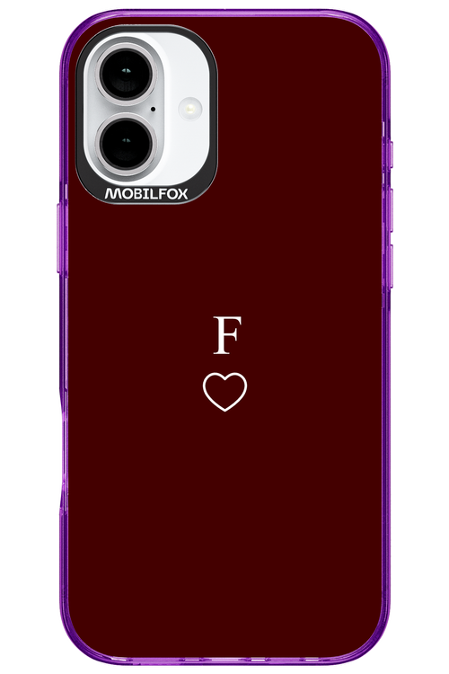 F Burgundia 2.0 - Apple iPhone 16 Plus