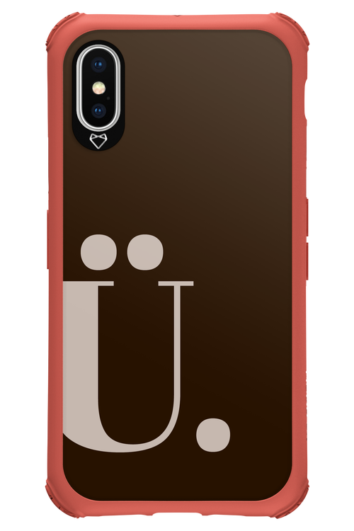 U II (Mokka Foam) - Apple iPhone X