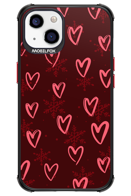 Christmas Hearts - Apple iPhone 13
