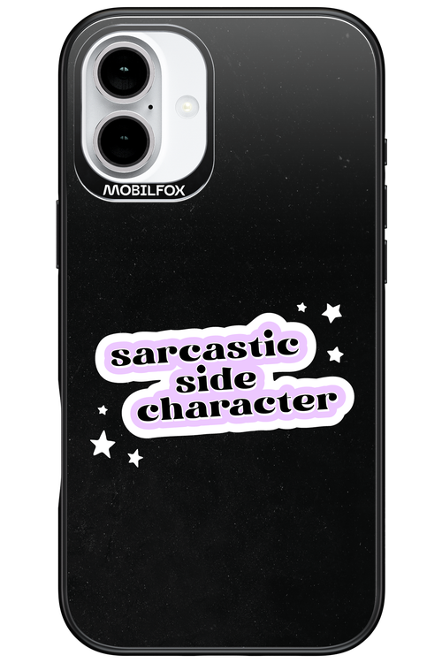 Sarcastic Black - Apple iPhone 16 Plus
