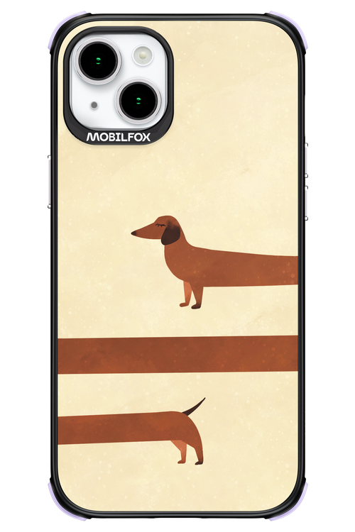 Stretchy Dog - Apple iPhone 15 Plus