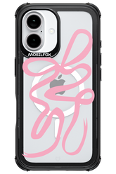 Pink Bow - Apple iPhone 16