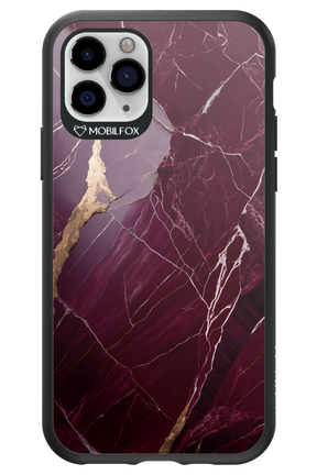 Burgundy Marble - Apple iPhone 11 Pro