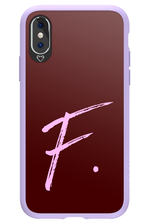 (Dark Blush) F 2.0 - Apple iPhone X