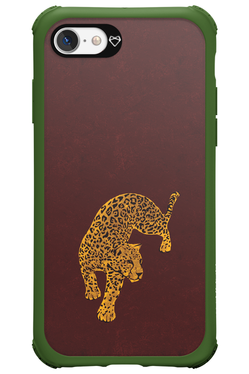 Burgundy Leopard - Apple iPhone 7
