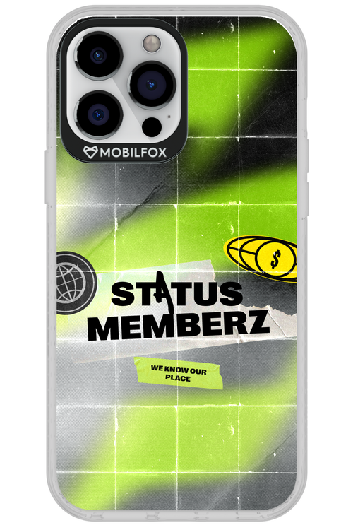 Status Memberz - Apple iPhone 13 Pro Max