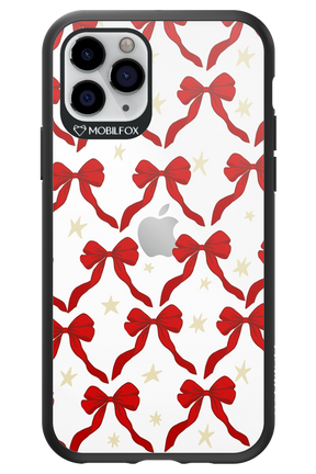 Bow & Stars (Transparent) - Apple iPhone 11 Pro