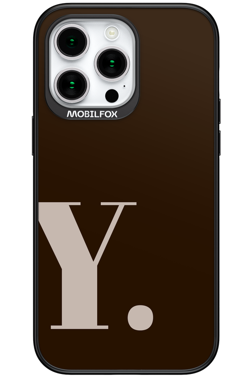 Y (Mokka Foam) - Apple iPhone 15 Pro Max