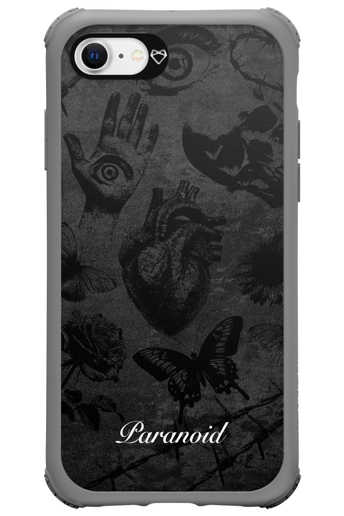 Paranoid (Black) - Apple iPhone SE 2022