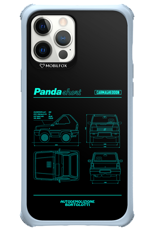 Panda Car Blue - Apple iPhone 12 Pro Max