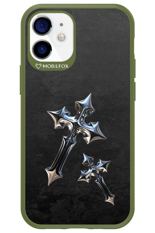 Chrome Crosses - Apple iPhone 12 Mini