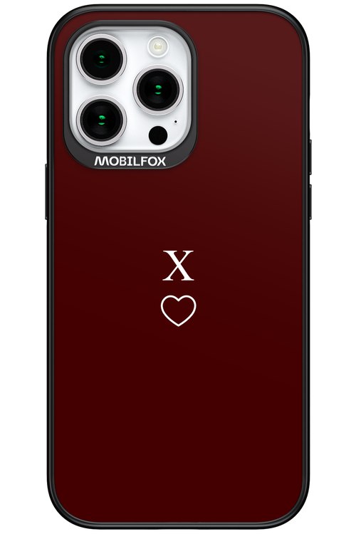X Burgundia 2.0 - Apple iPhone 15 Pro Max