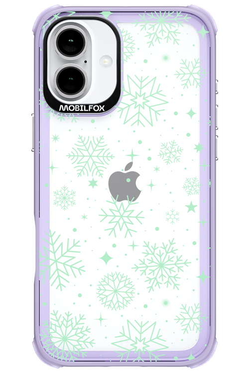 Tiffany's Snowflakes - Apple iPhone 16 Plus