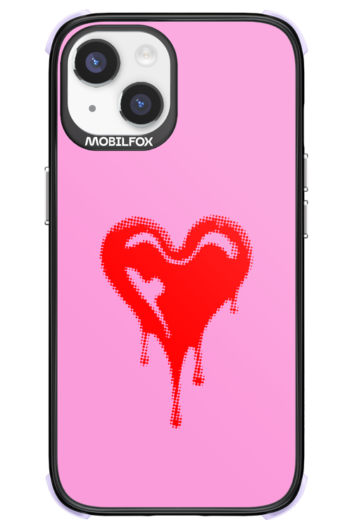 Heart Pink - Apple iPhone 14