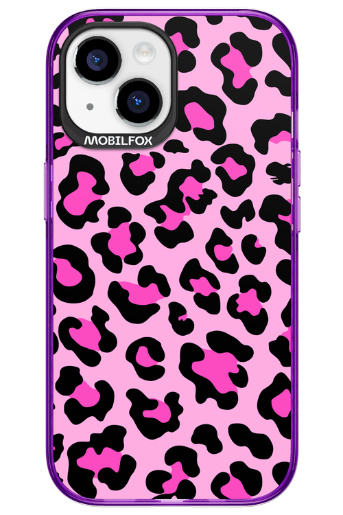 PINK LEOPARD - Apple iPhone 15