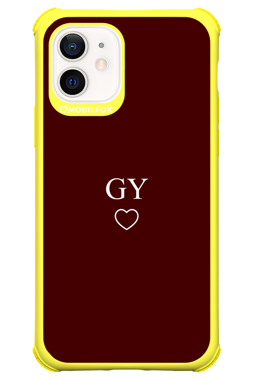 GY Burgundia 2.0 - Apple iPhone 12