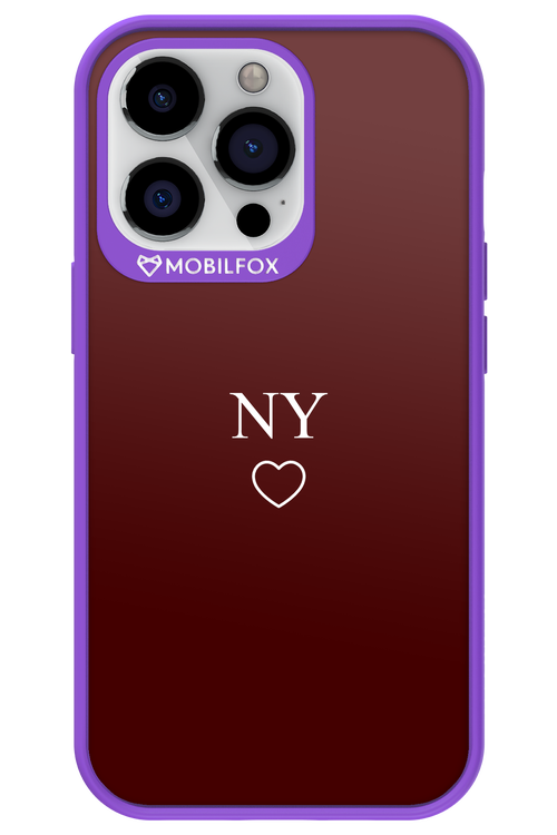 NY Burgundia 2.0 - Apple iPhone 13 Pro