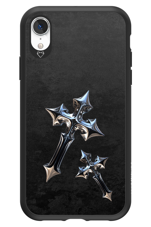Chrome Crosses - Apple iPhone XR