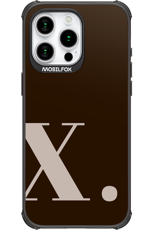 X (Mokka Foam) - Apple iPhone 15 Pro Max