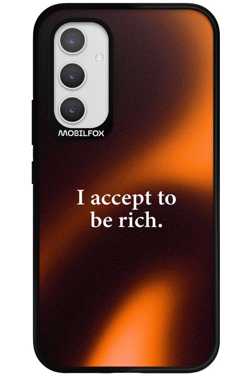 I accept to be rich - Samsung Galaxy A54