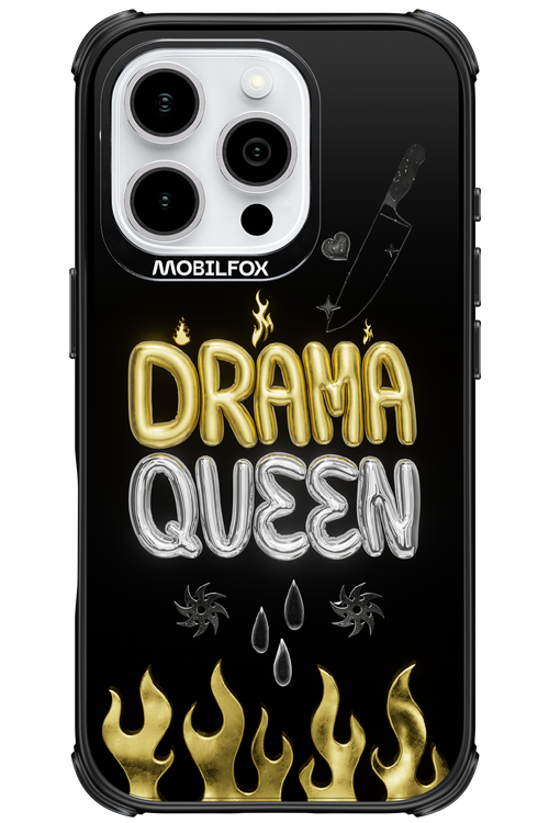 Drama Queen Black - Apple iPhone 16 Pro