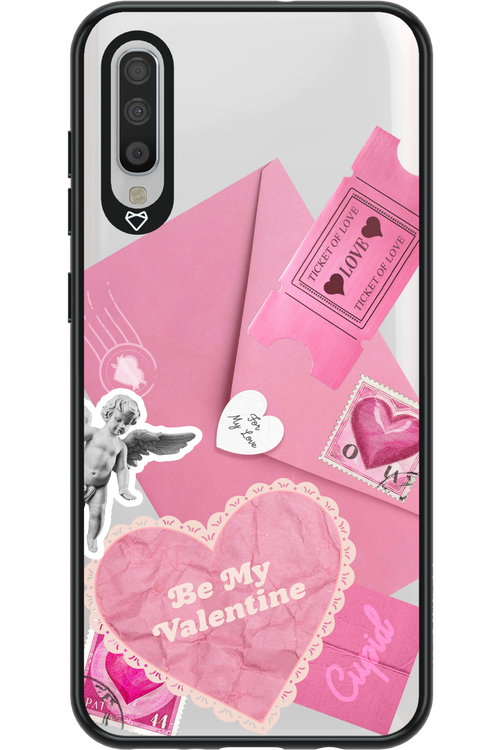 Pink Message - Samsung Galaxy A70