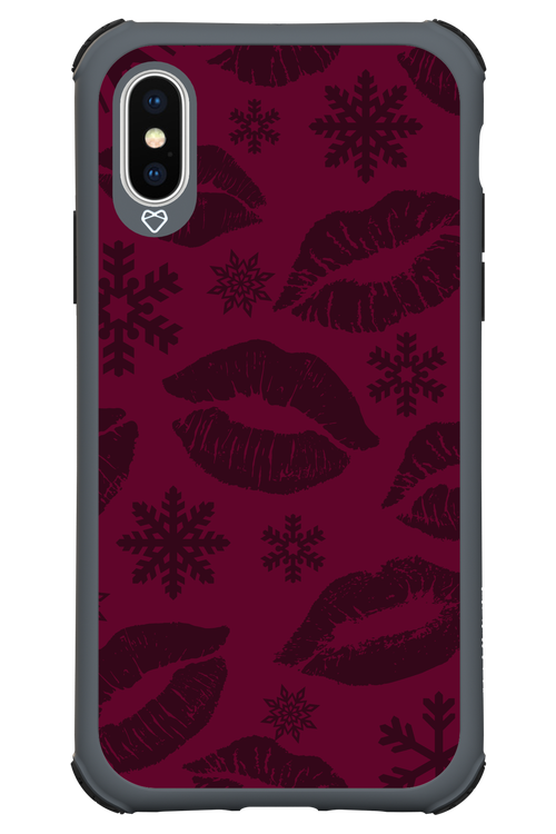 Burgundy Kiss - Apple iPhone X