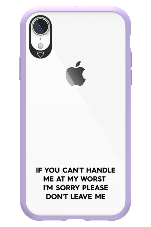 Sorry - Apple iPhone XR