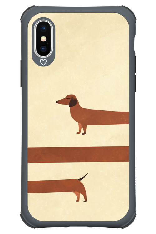 Stretchy Dog - Apple iPhone XS