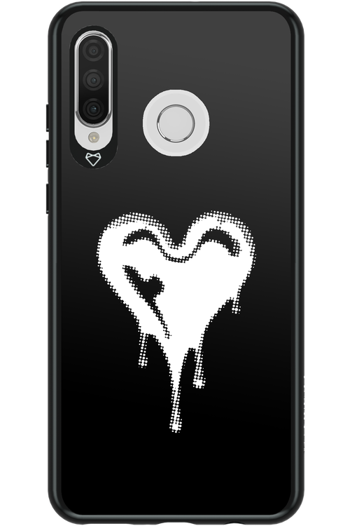 Heart Black - Huawei P30 Lite