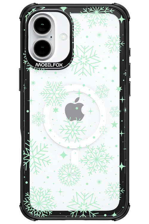 Tiffany's Snowflakes - Apple iPhone 16 Plus