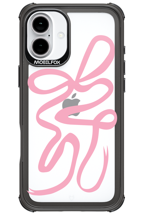 Pink Bow - Apple iPhone 16 Plus